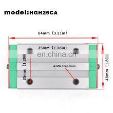 HGH25CA Wholesale High Cost Performance Linear Guide Bearing Linear Bearing Rails thumbnail-2