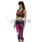 The Factory Price Custom Fitness Wear, Womens Fitness Tank Top and Pants for Yoga Wholesale Quality Choice thumbnail-3