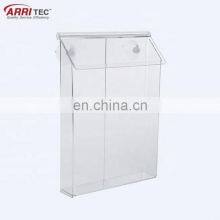 Outdoor Brochure Holder Car Mount Acrylic Brochure Box With Suction Cups thumbnail-5