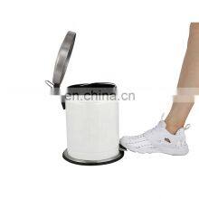 Unique Wholesale 3l 5l 12l Thin Lid Trash Waste Bin Hotel Home Pedal Waste Bin Bathroom Pedal Waste Bin thumbnail-4