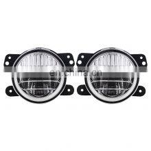 J343 Smiley Fog Lamp 4inch Headlight FOR JEEP FOR Wrangler JK 2007-2017 LANTSUN thumbnail-4