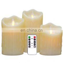 CE ROHS BSCI Wholesale Candles Led Candle Moving Flame Wick Electronic Candle