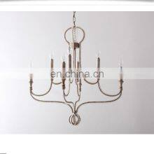 Lustre LED Fancy Lights Chandelier Light White for Home Maria Teresha Flower Decorative Acrylic Modern Lamp Crystal Chandelier thumbnail-5
