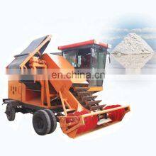 Tractor Electric Diesel Power Used Sea Salt Harvesting Machine High Efficiency Salt Crushing and Collecting Equipment