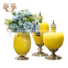 Ceramic Home Decoration Flower European Porcelain Vase Set thumbnail-1