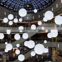 3000K E27 Lampholder Outdoor Hanging Led Light Ball Floating Led Sphere Outdoor Solar Plastic Led Ball Sphere Stone Light Lamp