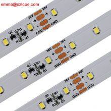 High Brightness DC36V SMD2835 Flex LED Strip 64leds 30m per Reel Warm White White High Lumen Flex LED Strip