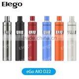 2016 All In One Style eGo AIO D22 Kit/Joyetech eGo AIO D22 with Child Lock & BF Coils