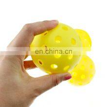 Outdoor 40 Holes 74mm Indoor 26 Hole Plastic Pickle Ball Professional Customization Pickleball Balls thumbnail-5