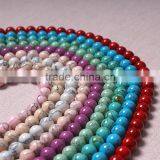 4mm 6mm 8mm 10mm 12mm Natural Turquoise Beads Natural Stone Charms Ornament Accessories Factory thumbnail-1