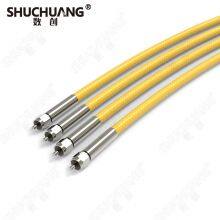 HP-SMA905 High Power Energy Fiber Optic Patchcord Overhanging Notched Fitting Laser Cutting Welding Fiber Optics thumbnail-2