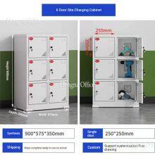 Public Phone Charging Locker | With Iron Gate Door ，Base Cabinet & Built-in Socket | for Subway Station thumbnail-4