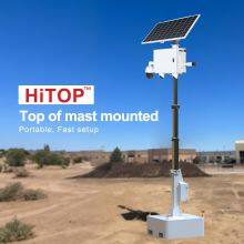 HiTOP Solar Powered Camera Kit With 4MP Night Vision Security Surveillance Solar Energy System thumbnail-2