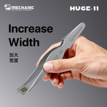 MECHANIC HUGE-11 High-Hardness Anti-Slip Tweezers for IC and Jumper Wire thumbnail-3