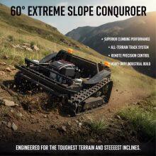 Vigorun VTLM800 Mower Radio Control, High-Efficiency 800mm Cut Tracked Lawn Mower for Household Lawn Care thumbnail-2