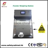 Laboratory ductless chemical powder weighing cabinet