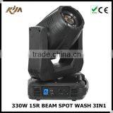 New Arrival 330w 15r Spot Wash Beam 3in1 Moving Head Light Hot Selling thumbnail-4