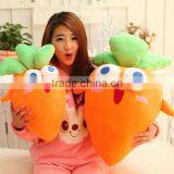 Custom Wholesale Soft Plush Vegetable Pillow Toys Cute Charming Pillow thumbnail-3