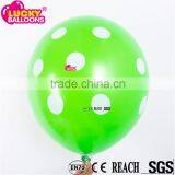 100% Latex Material and Everyday Festival Balloon Polka Dots Green thumbnail-1