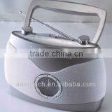 Double Speaker Portable AM/FM Radio With Bass Boost thumbnail-2