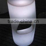 New Fashion Led PE Bar Stool Chair With Remote Control