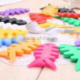 Fashion Cute Silicone Cable Winder Earphone Cord Winder Fish Bone Cable Winder thumbnail-2