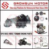 GY6 50CC 139QMB ENGINE PARTS, VARIATOR KIT, CARBURETOR, START CLUTCH
