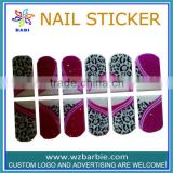 ornaments 2014 newest nail diy silk nails nail sticker with gum