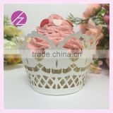 Colorful Festival Laser Cut Party Wedding Favor Supplies Character Cupcake Wrapper DG-159