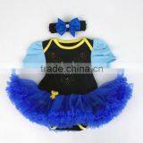 Hot Selling Superman Girls Carter Romper Set Headband Cotton Premature Baby Clothing Infants 3 Pcs Romper Outfit Set thumbnail-3