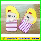 Valentine's Day Beautiful Girl 3d Silicone Mobile Phone Case Cover for LG G4c G4 Mini Cell Phone Back Cover Case thumbnail-2