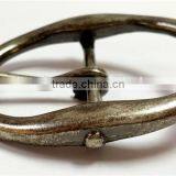 Metal Backpack Buckles Wholesale Brass Belt Buckles Horse Harness Buckles thumbnail-3