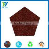 Pentagon Seal Tile for Roof With Sand Covered thumbnail-1