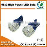 Super Bright T10 5630 6W Blue Light LED thumbnail-1