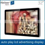 Flintstone Ipad Style 32" Digital Lcd Android Video Player, Time Switch Lcd Advertising Display thumbnail-1