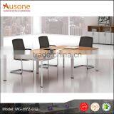 2016 UK Market Melamine Panel Aluminium Leg Conference Table