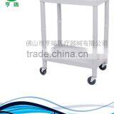 Plastic Medical Two Layer Treatment Trolley thumbnail-1