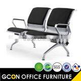 Stainless Steel Medical Furniture Hospital Waiting Chair With PU Pad thumbnail-2