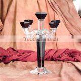 5arms Crystal Black Candelabra Wholesale