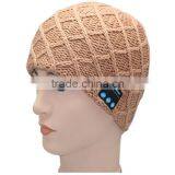 Wireless Rechargeable Bluetooth Smart Cap Headset Headphone Soft Warm Beanie Hat