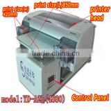A2 inkjet pvc card printing price/pvc card printing machine