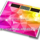 Large Platform Wide LCD Solar Scale Personal Weighing Scale Body Weight Scale