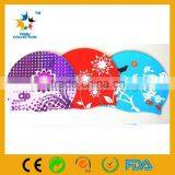 Colorful Silicone Swim Cap for Men Women/keep Long Hair Dry,bulk Cheap Swimming Cap Outlets,colorful Swim Cap thumbnail-1