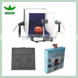 TS-LK01 Studio Lighting Photobox Kit Portable Tripod, Table Light, Backdrop In A 16" Box thumbnail-2