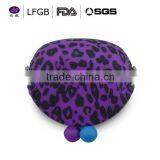 Creative Design Cartoon Characte Silicone Coin Bag / Silicone Coin Wallet for Hot Sale