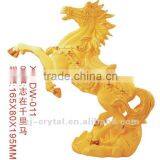 Placer Gold crafts Horse model Best bussiness gift home decoration