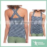 x back plain gym dri fit women fitness tank tops in bulk