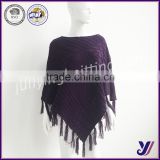 Ladies Latest Wool felt & Cashmere Scarves and Shawls Pashmina with tassel factory wholesale sales (can be customized)
