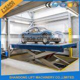 Hydraulic 3000kg Car Scissor Lift for Basement Parking thumbnail-5