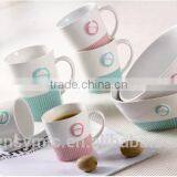 New Design Embossed Wholesale Porcelain Promotional Mug thumbnail-4